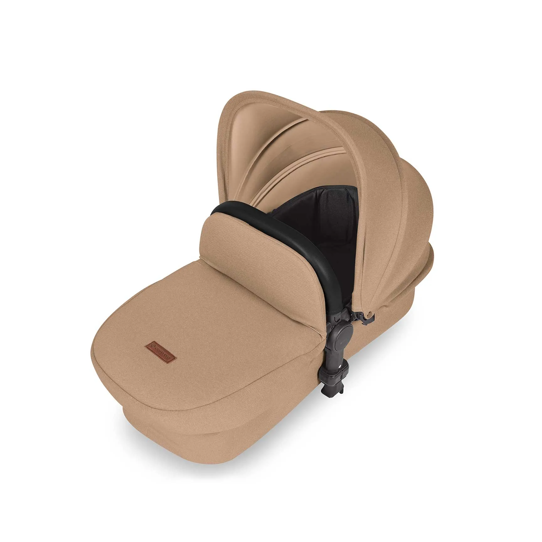Ickle Bubba Stomp Luxe All-in-One Travel System with Isofix Base in Black/Desert/Black