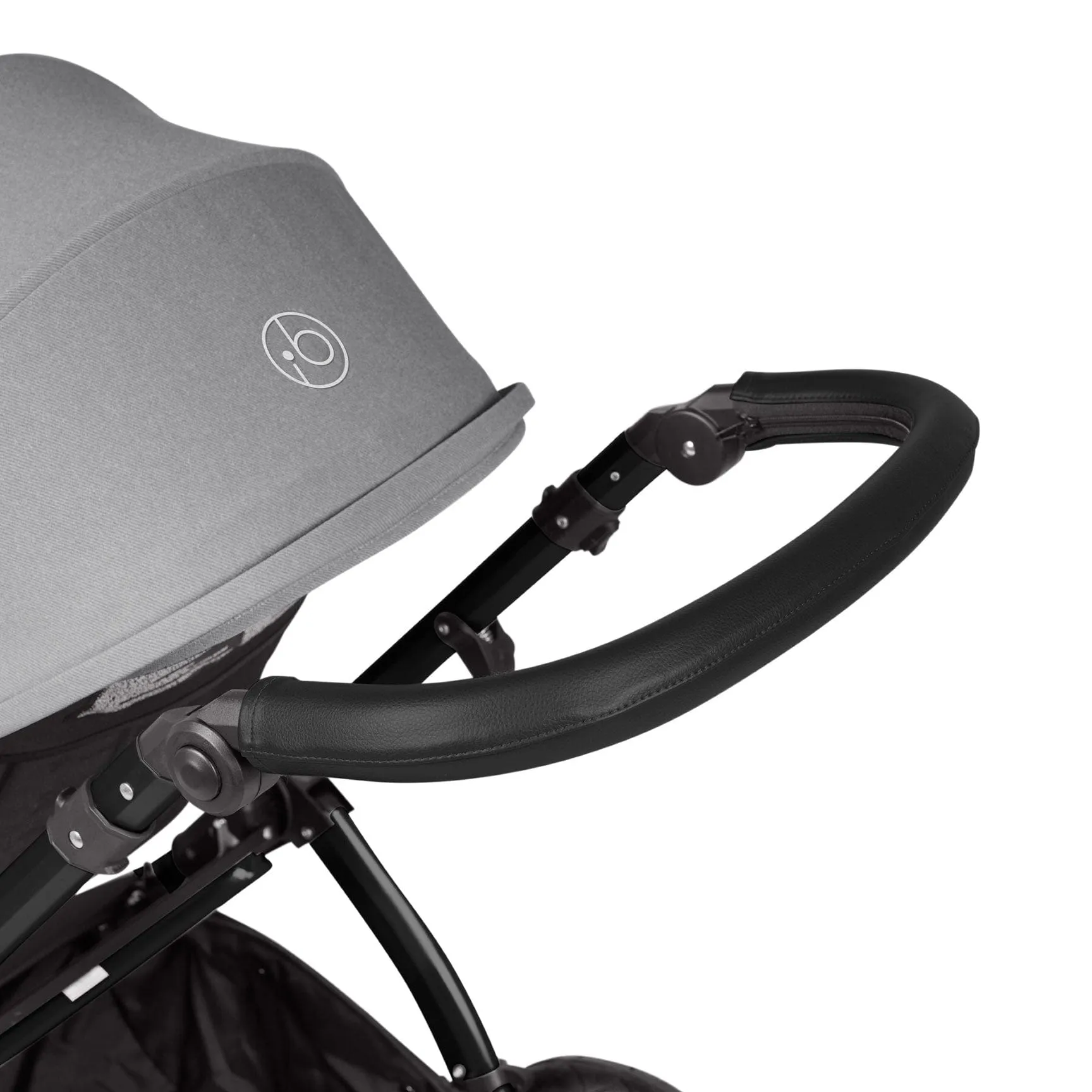 Ickle Bubba Stomp Luxe All-in-One Travel System with Isofix Base in Black/Pearl Grey/Black