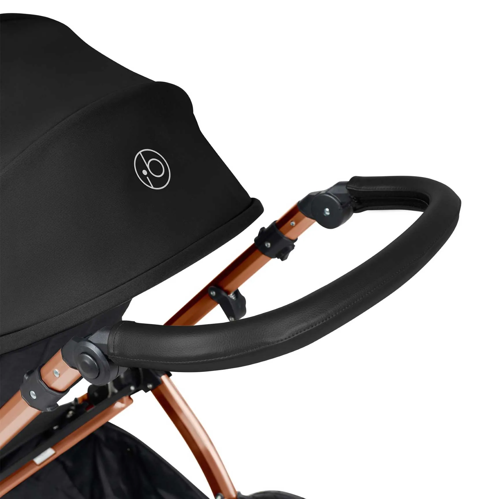 Ickle Bubba Stomp Luxe All-in-One Travel System with Isofix Base in Bronze/Midnight/Black
