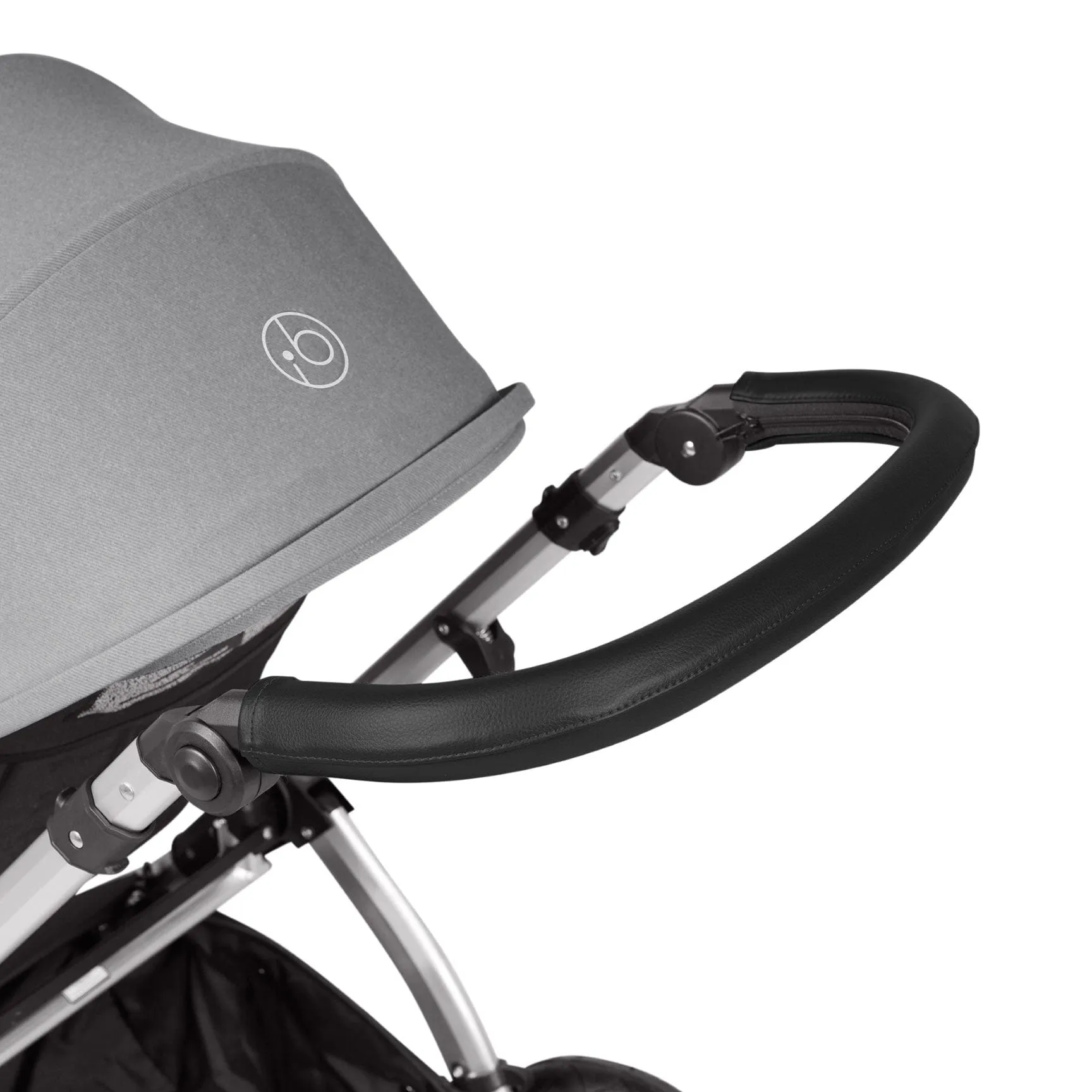Ickle Bubba Stomp Luxe All-in-One Travel System with Isofix Base in Silver/Pearl Grey/Black