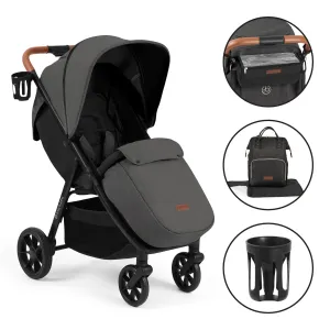 Ickle Bubba Stomp Stride Prime Pushchair - Charcoal Grey