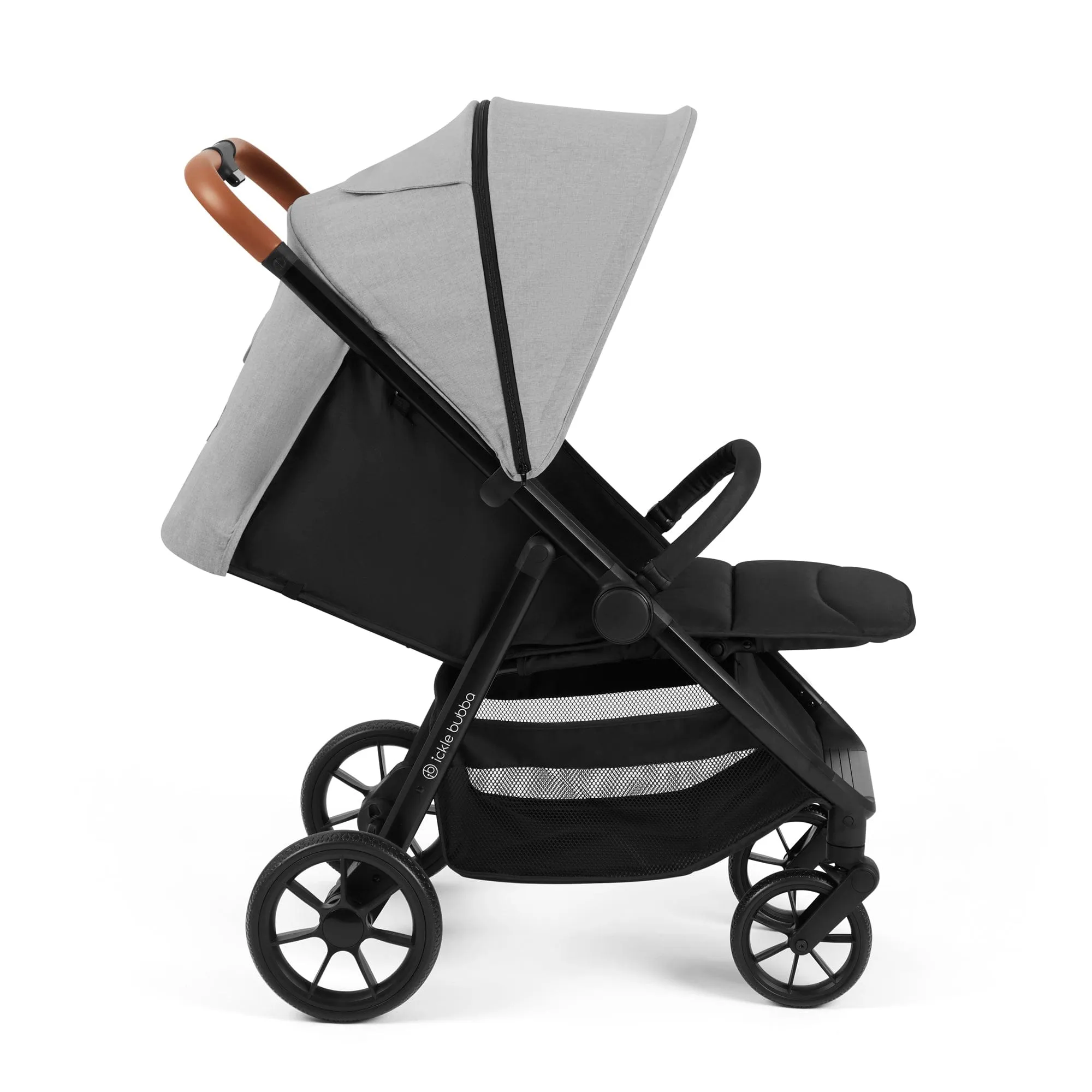 Ickle Bubba Stomp Stride Prime Pushchair - Pearl Grey