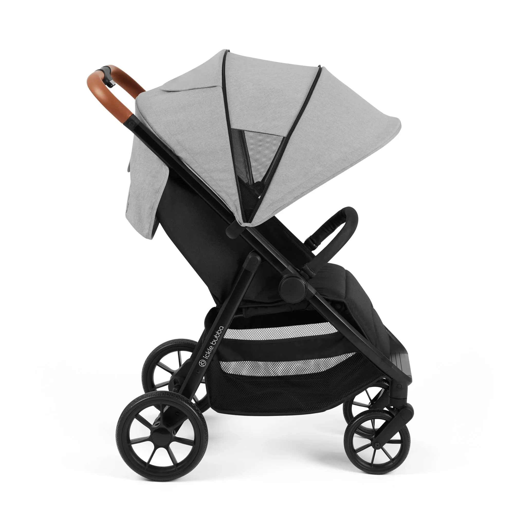 Ickle Bubba Stomp Stride Prime Pushchair - Pearl Grey