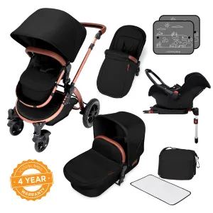 Ickle Bubba Stomp V4 Galaxy Travel System With Base Bronze/Midnight