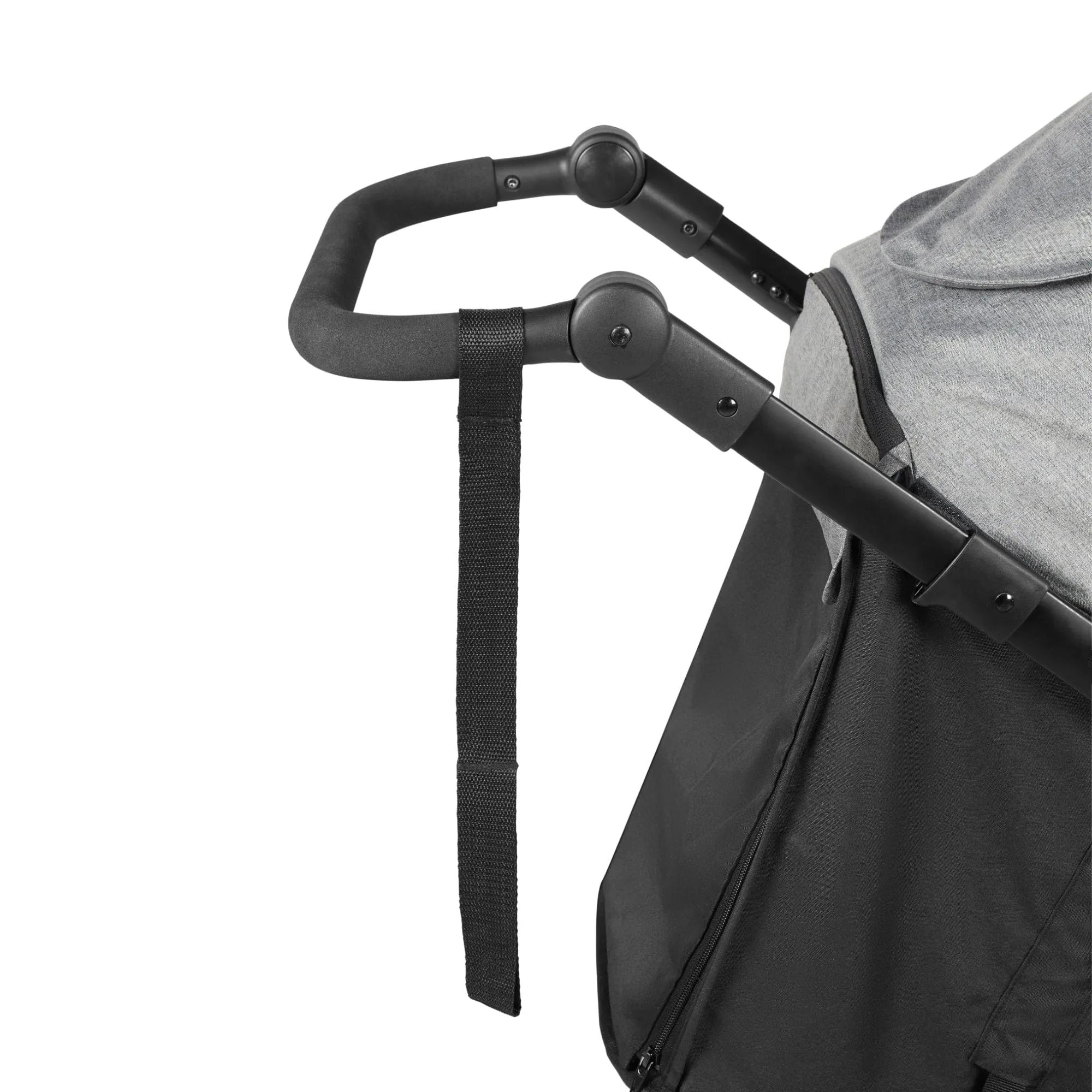 Ickle Bubba Venus Prime Jogger Stroller I-Size Travel System - Black/Space Grey with Base