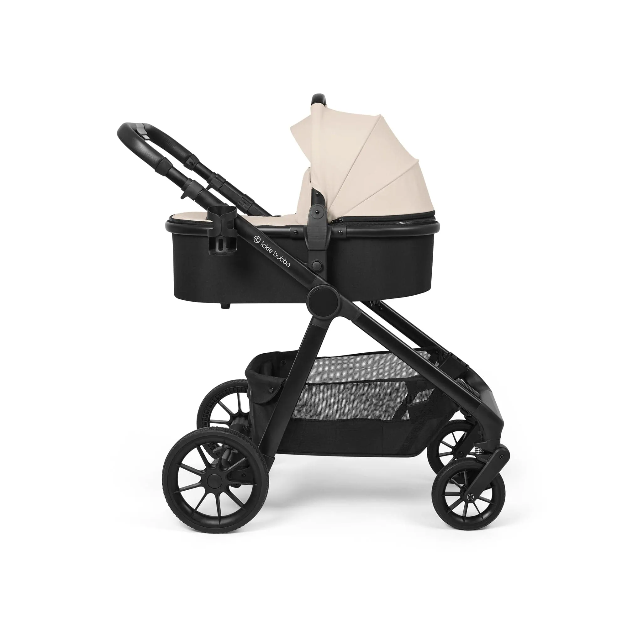 Ickle Bubba Virgo Travel System (Cirrus) - Black / Stone / Black