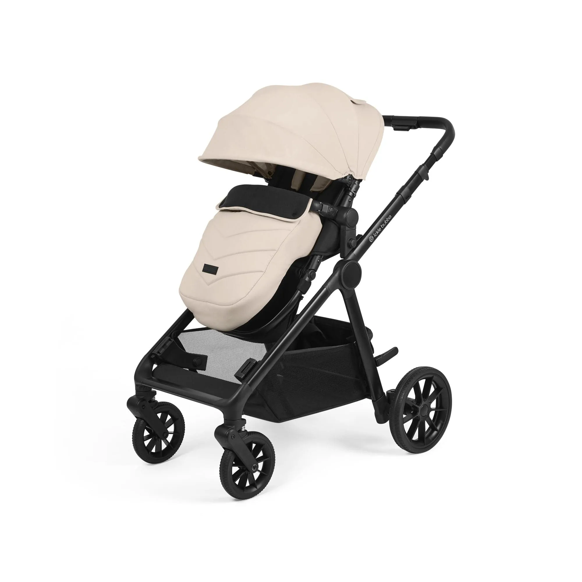 Ickle Bubba Virgo Travel System (Cirrus) - Black / Stone / Black