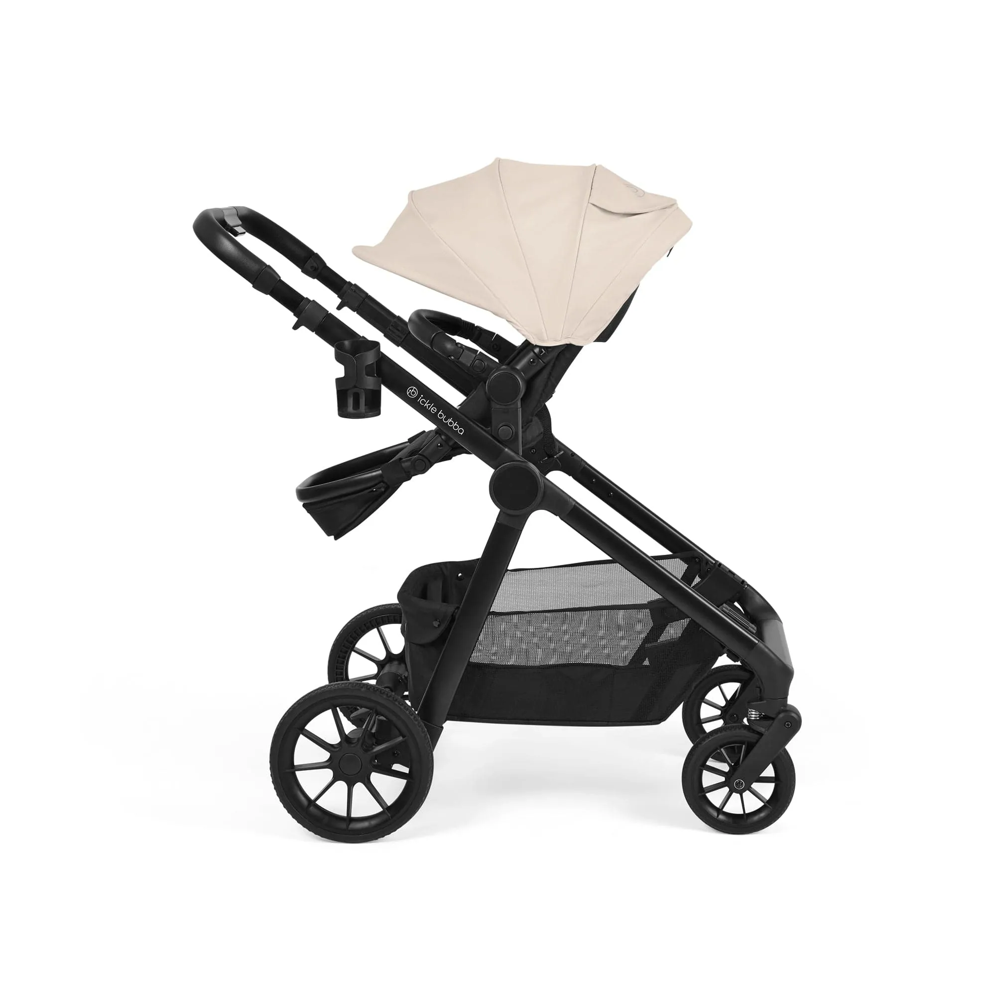 Ickle Bubba Virgo Travel System (Cirrus) - Black / Stone / Black