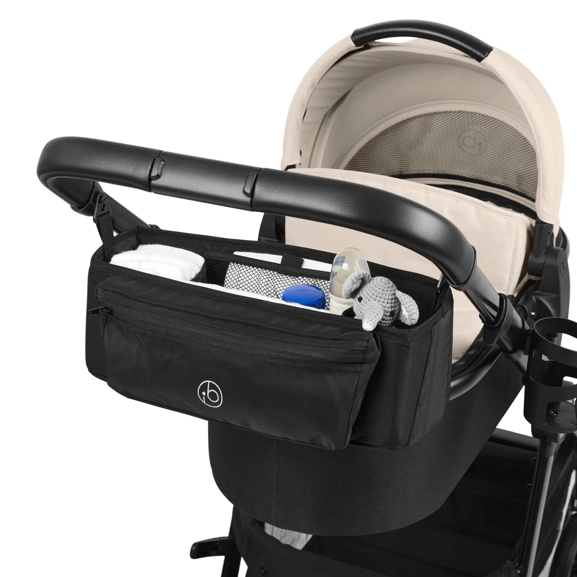 Ickle Bubba Virgo Travel System (Cirrus) - Black / Stone / Black