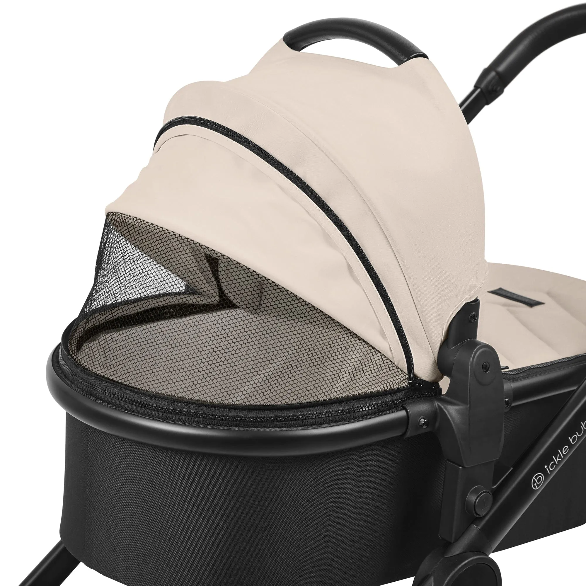 Ickle Bubba Virgo Travel System (Cirrus) - Black / Stone / Black