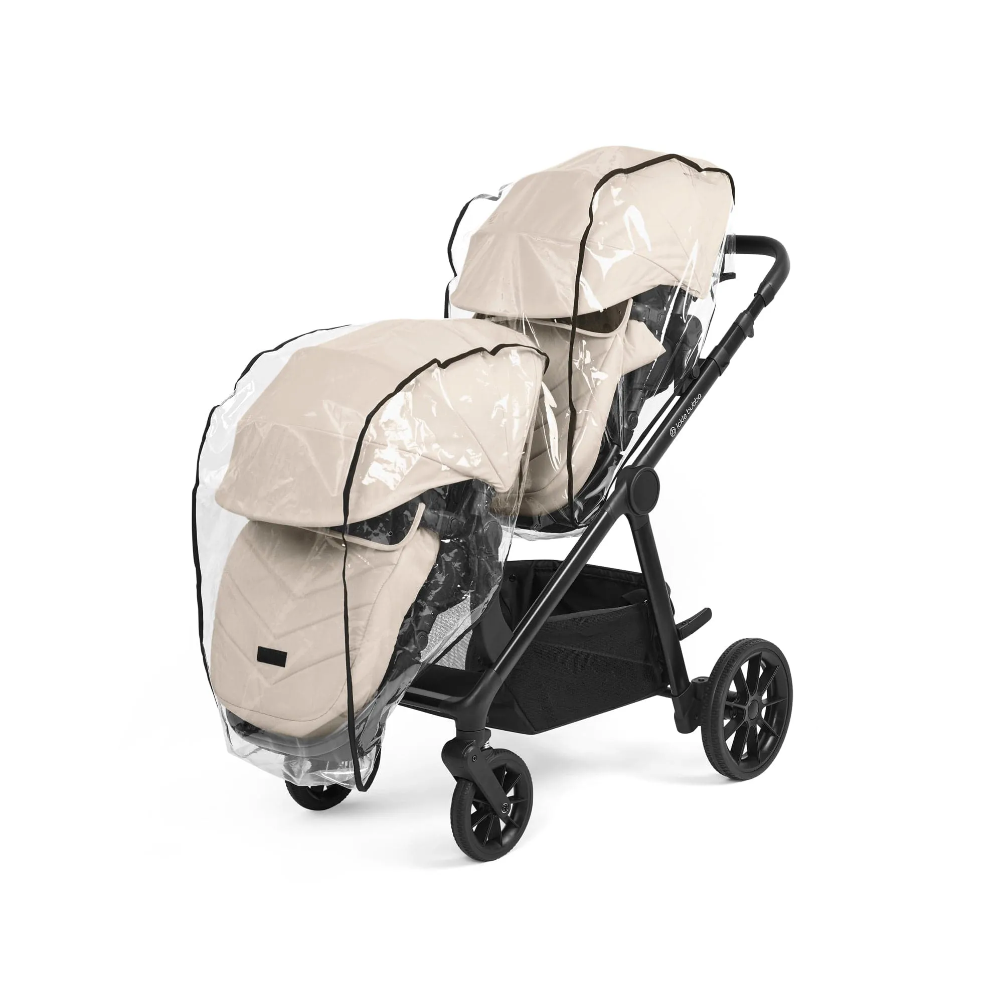 Ickle Bubba Virgo Travel System (Cirrus) - Black / Stone / Black