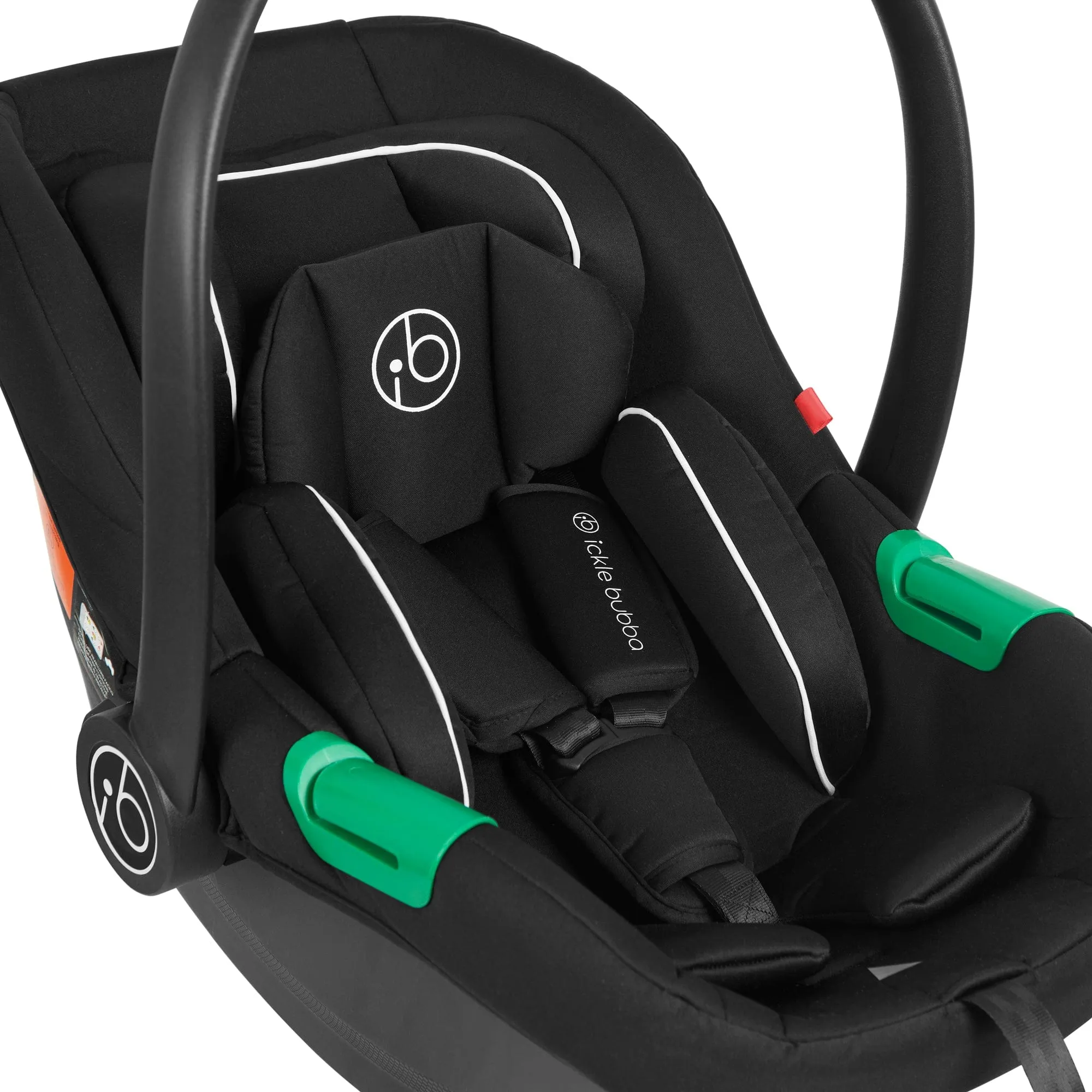 Ickle Bubba Virgo Travel System (Cirrus) - Black / Stone / Black
