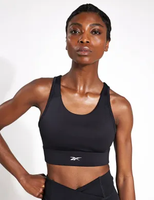 ID Train High-Support Bra - Night Black