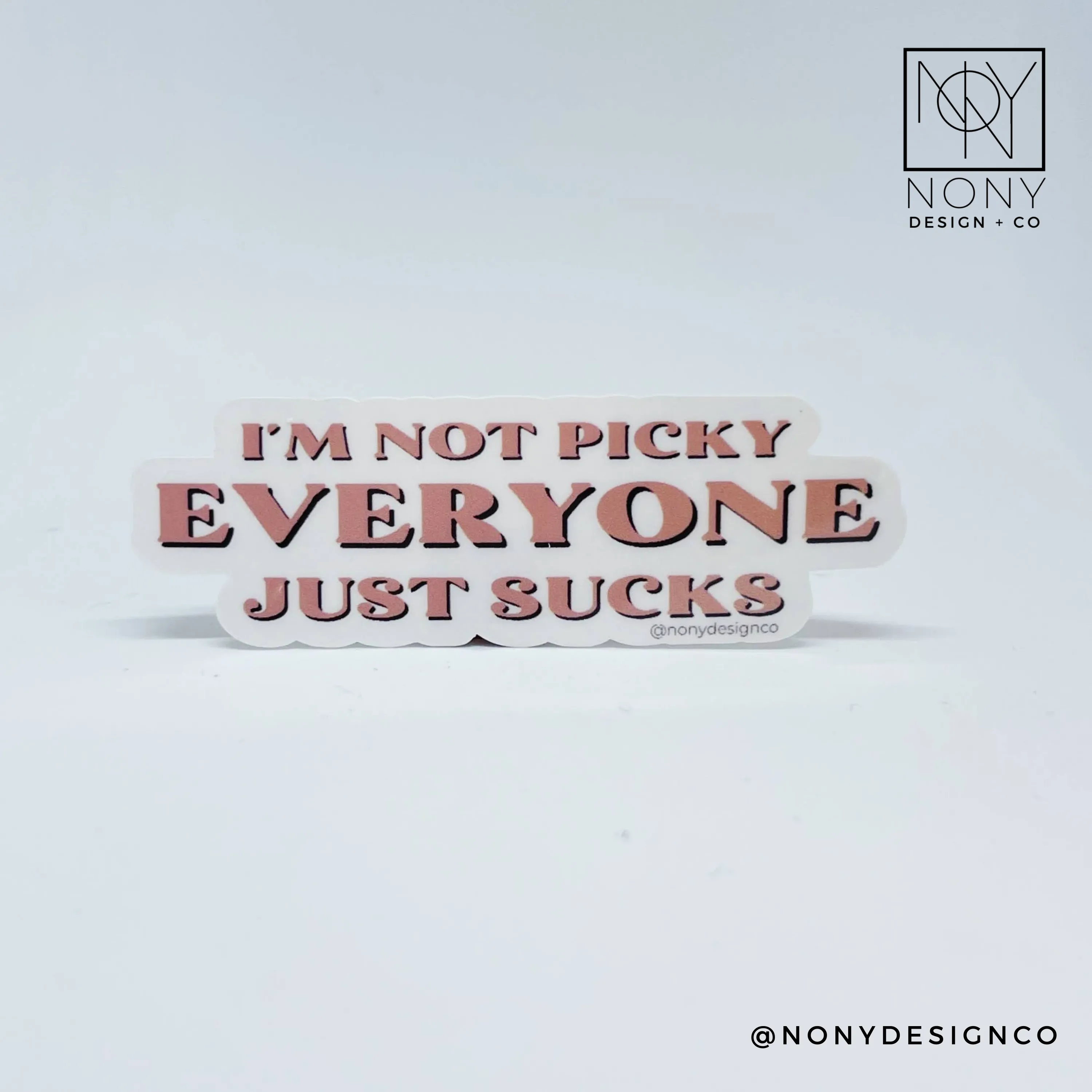 I'm Not Picky Sticker