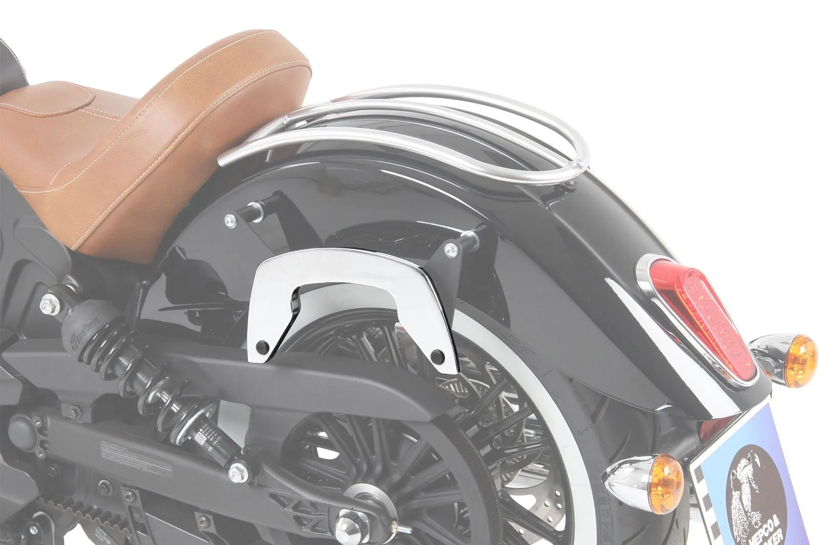 Indian Scout Carrier Sidecases - C-Bow