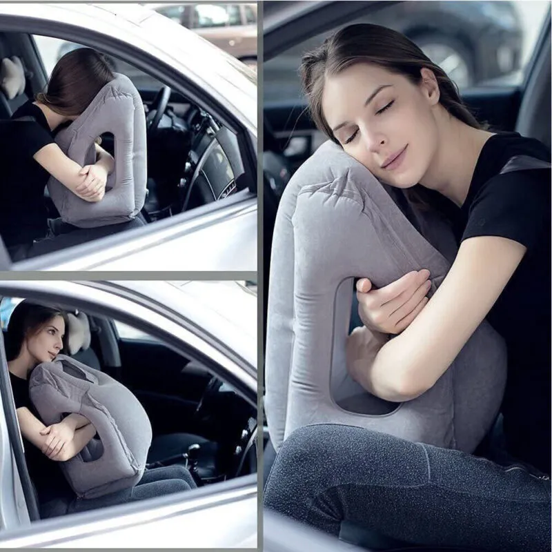 Inflatable Air Cushion Travel Pillow