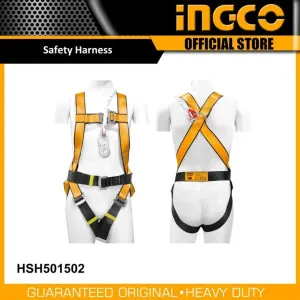 Ingco Safety Harness Full Body Protection Kit 50mm HSH501502 / Buy Online