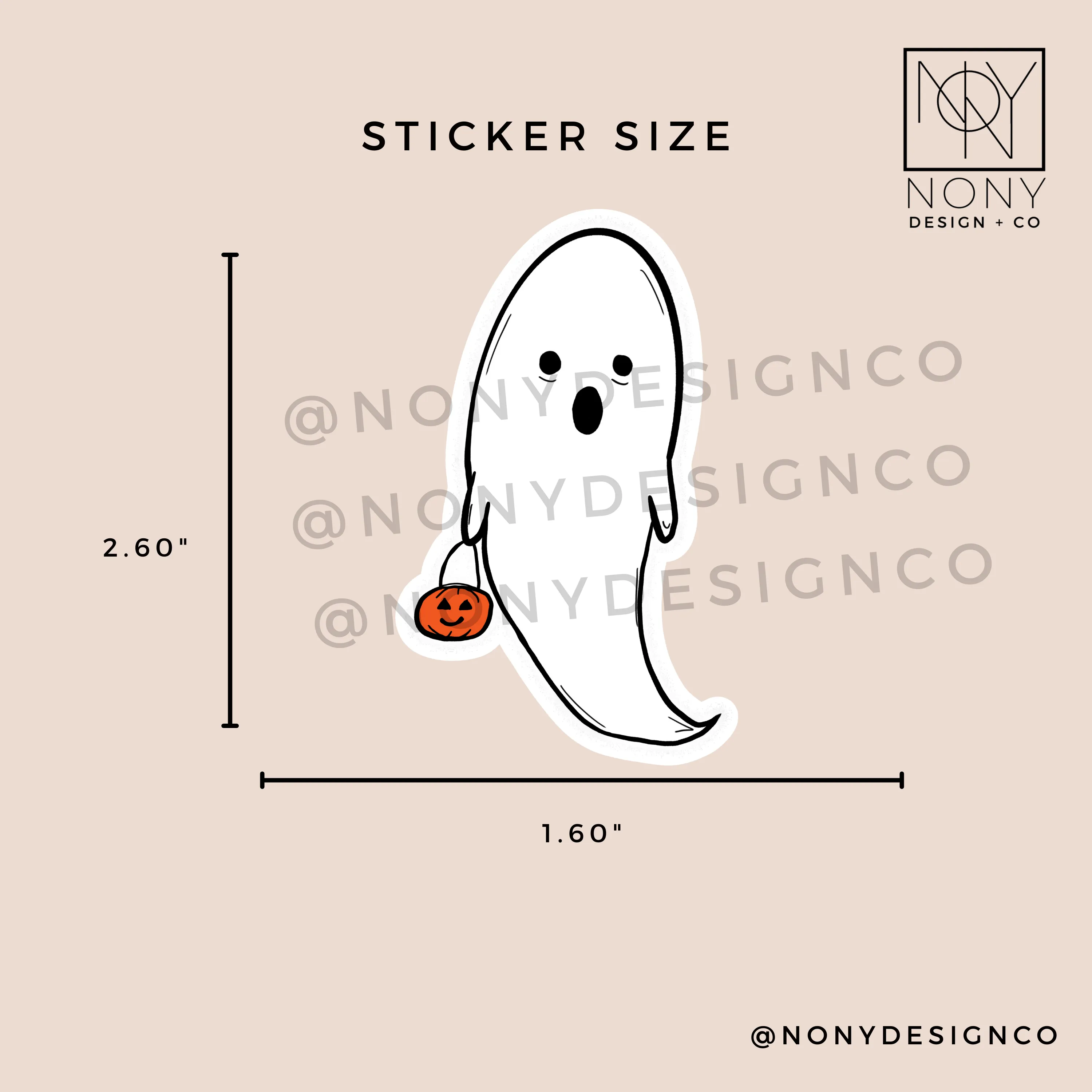 Insomnia Ghost Sticker