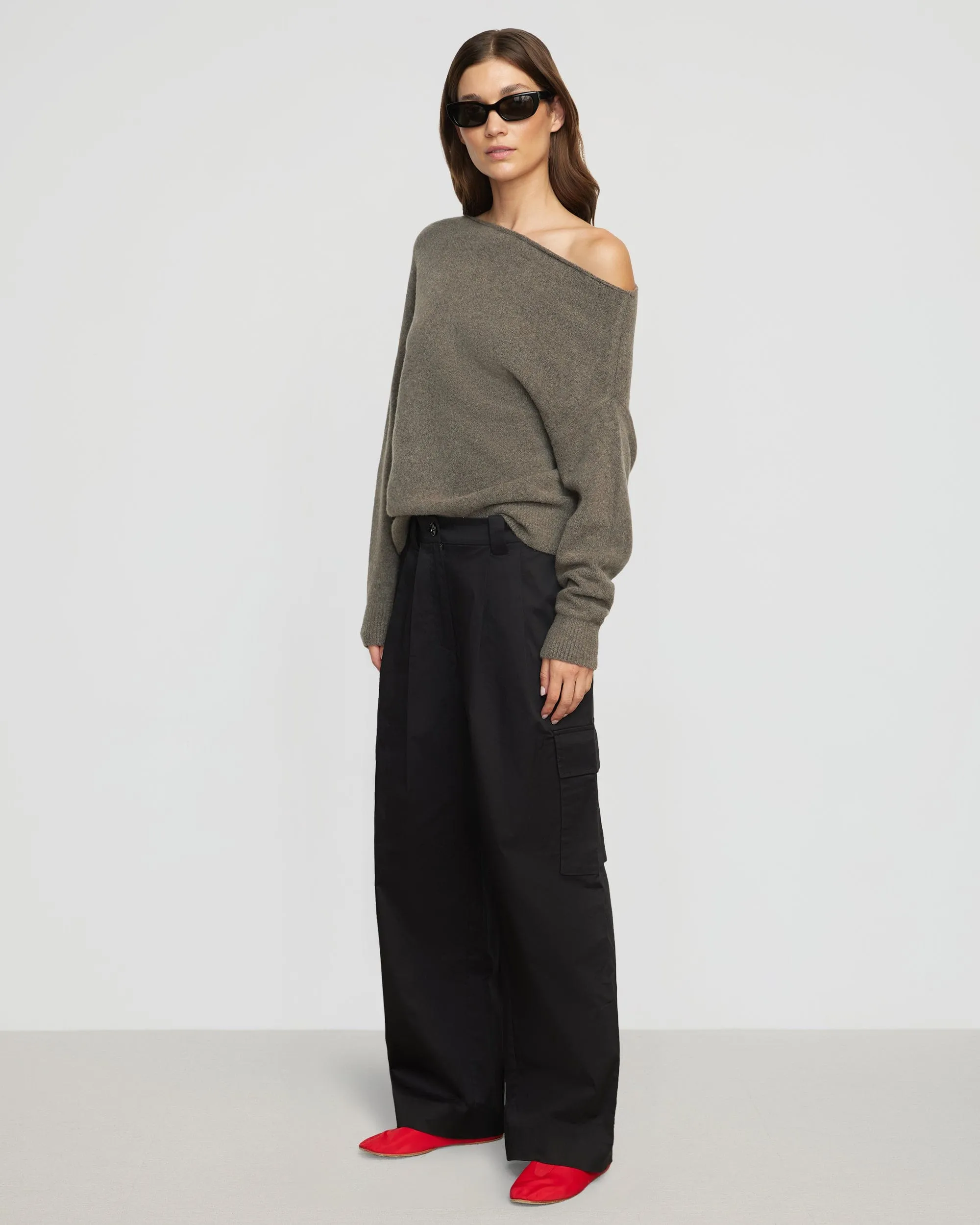 Iris Off-Shoulder Sweater