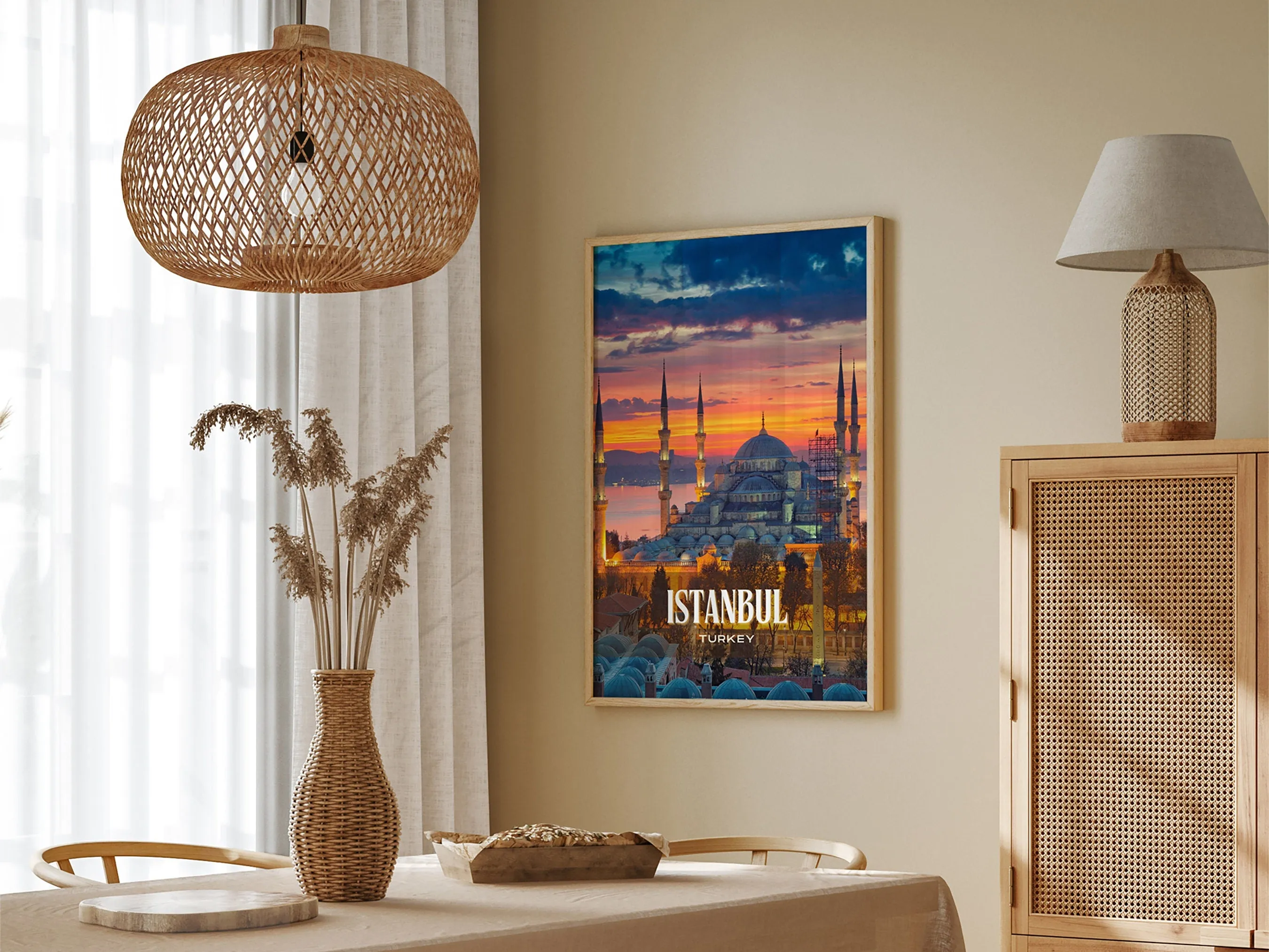 Istanbul Retro Wall Art, Turkey