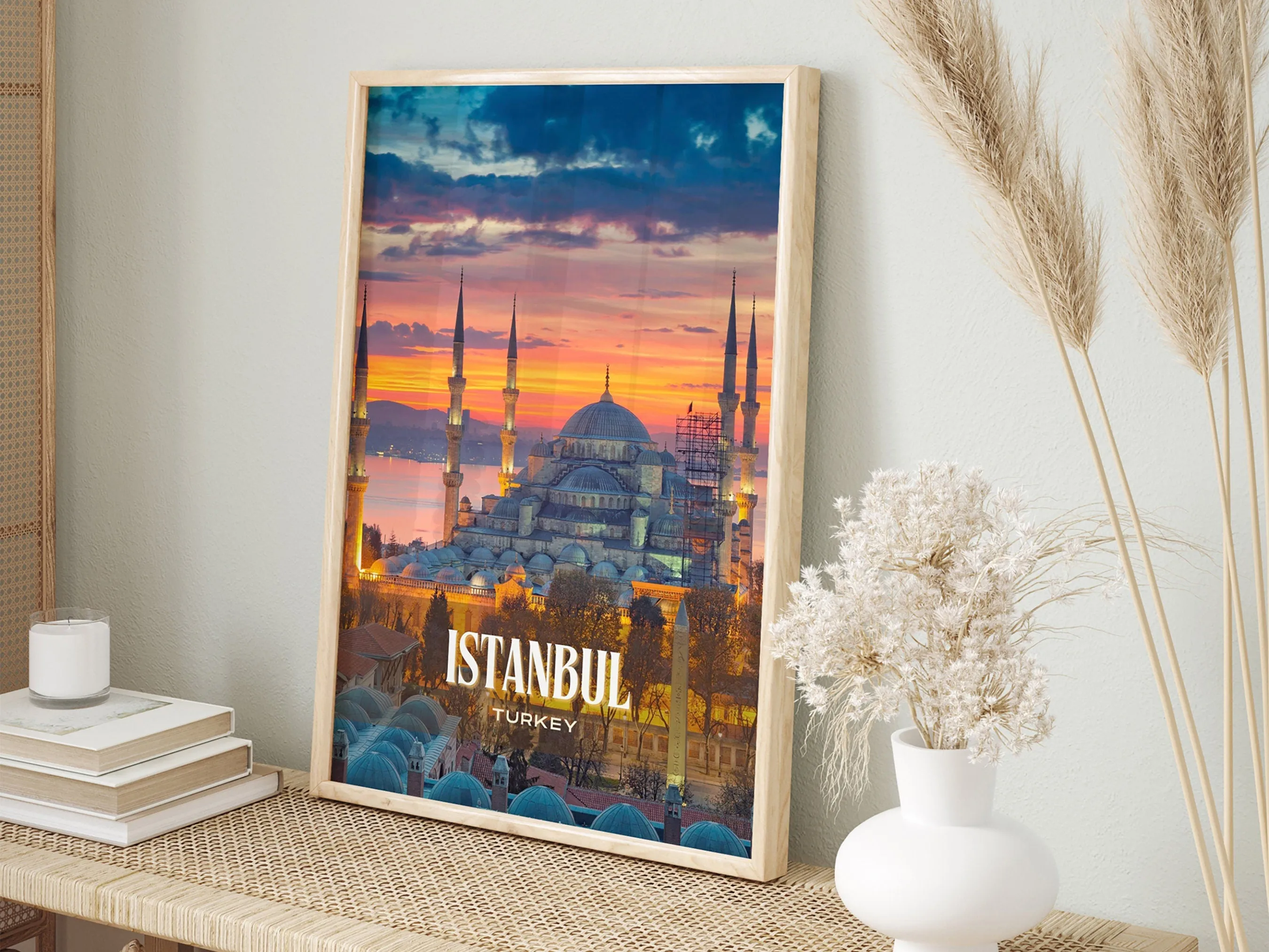 Istanbul Retro Wall Art, Turkey