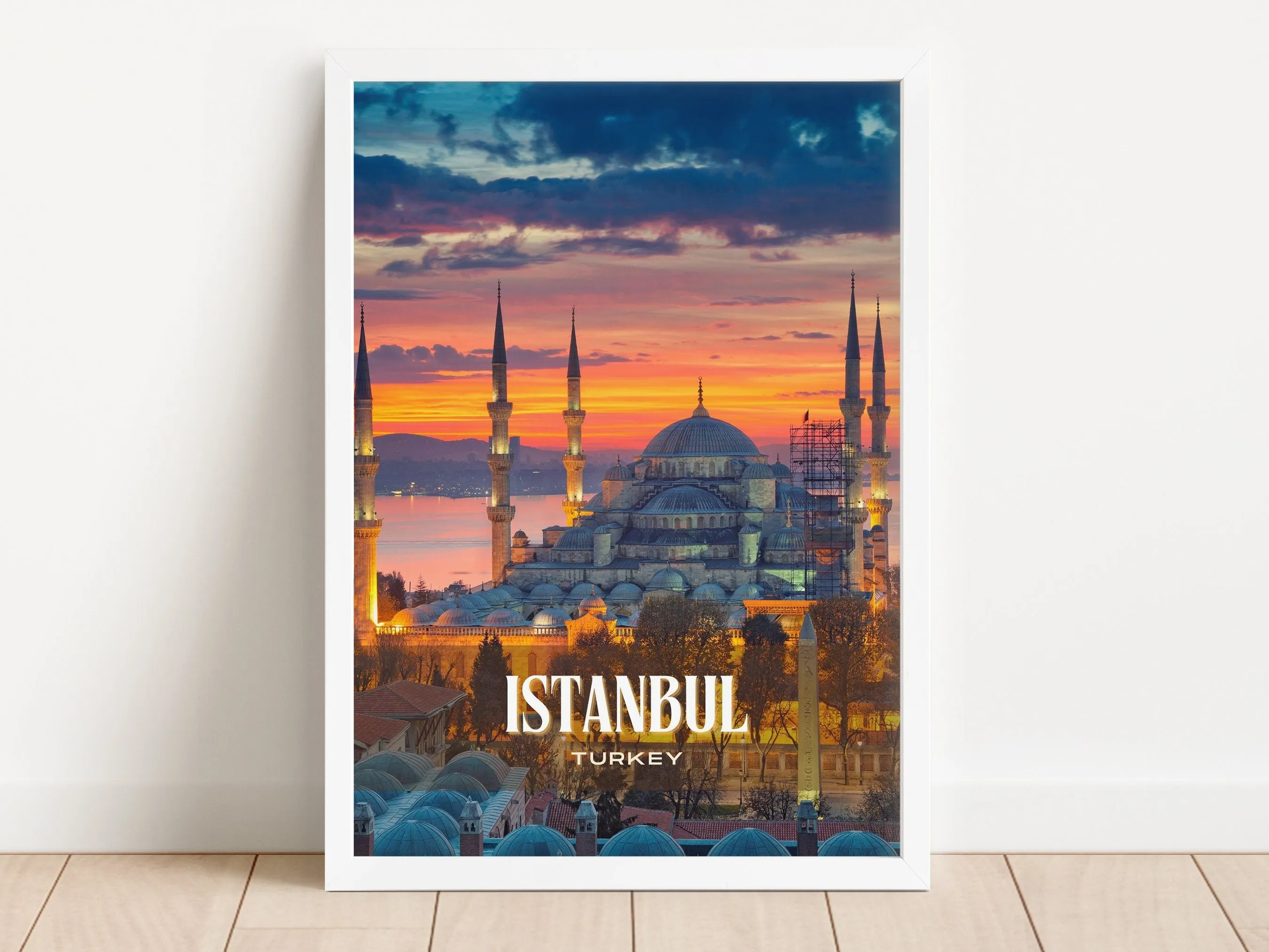 Istanbul Retro Wall Art, Turkey