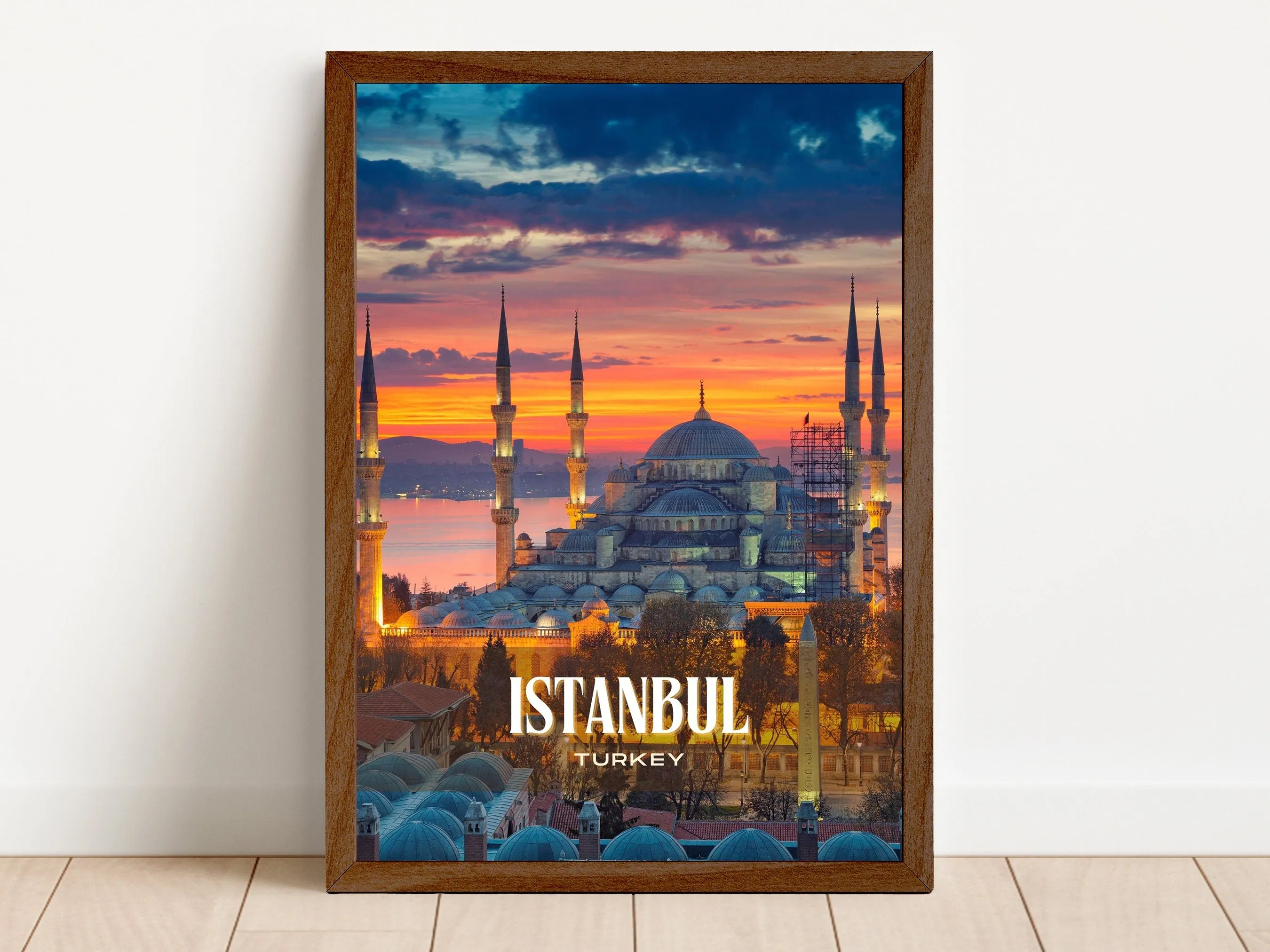 Istanbul Retro Wall Art, Turkey