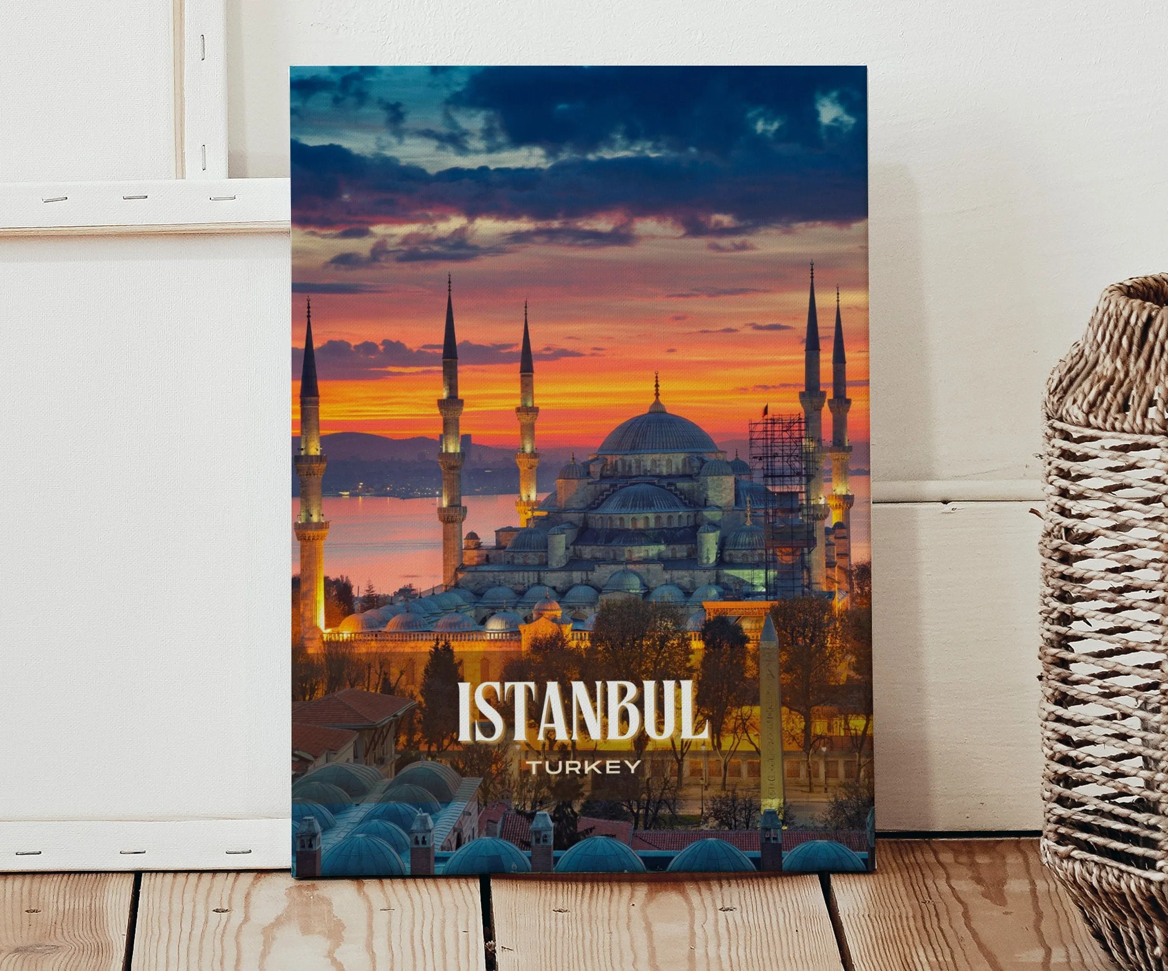 Istanbul Retro Wall Art, Turkey