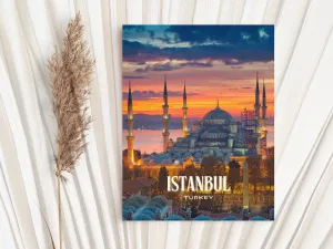 Istanbul Retro Wall Art, Turkey