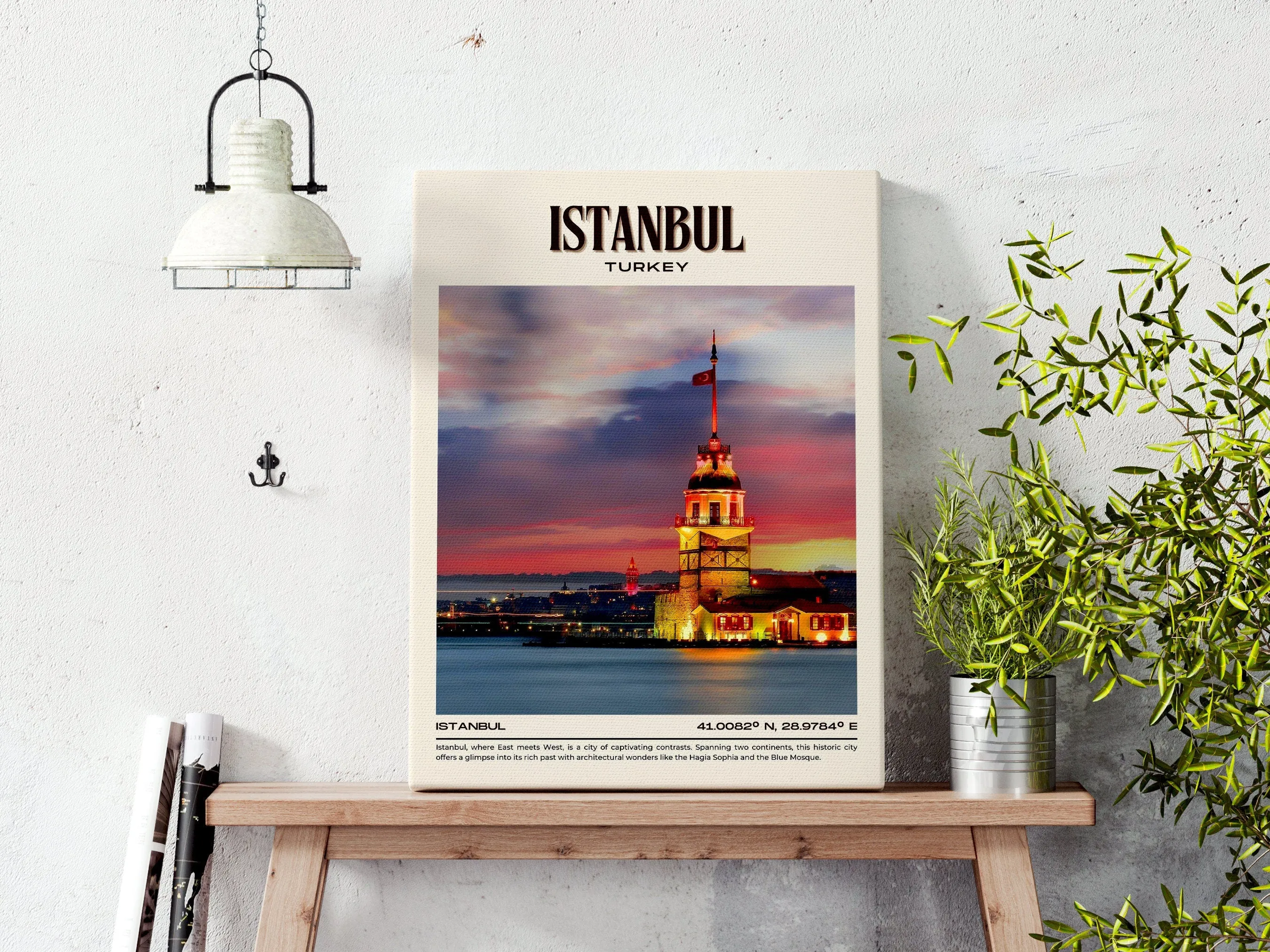 Istanbul Vintage Wall Art, Turkey