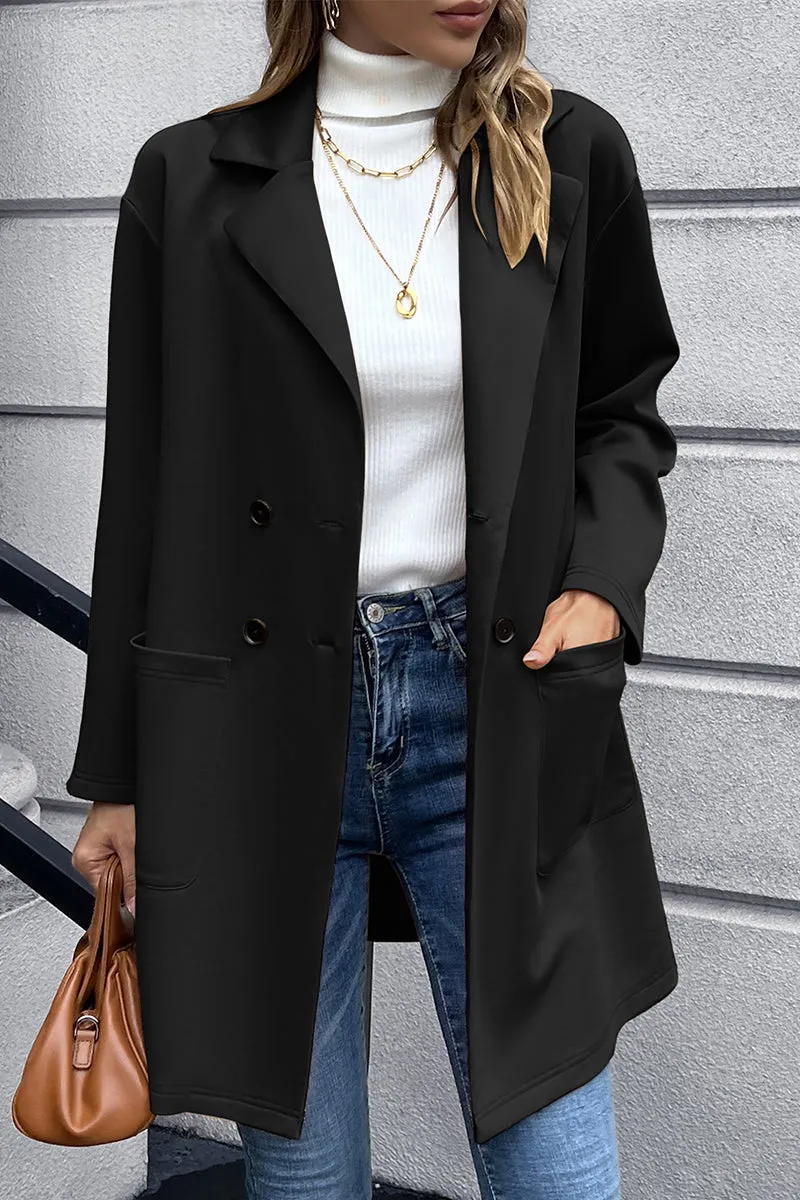 Ivy Lane Lapel Collar Blazer (3 Colors)