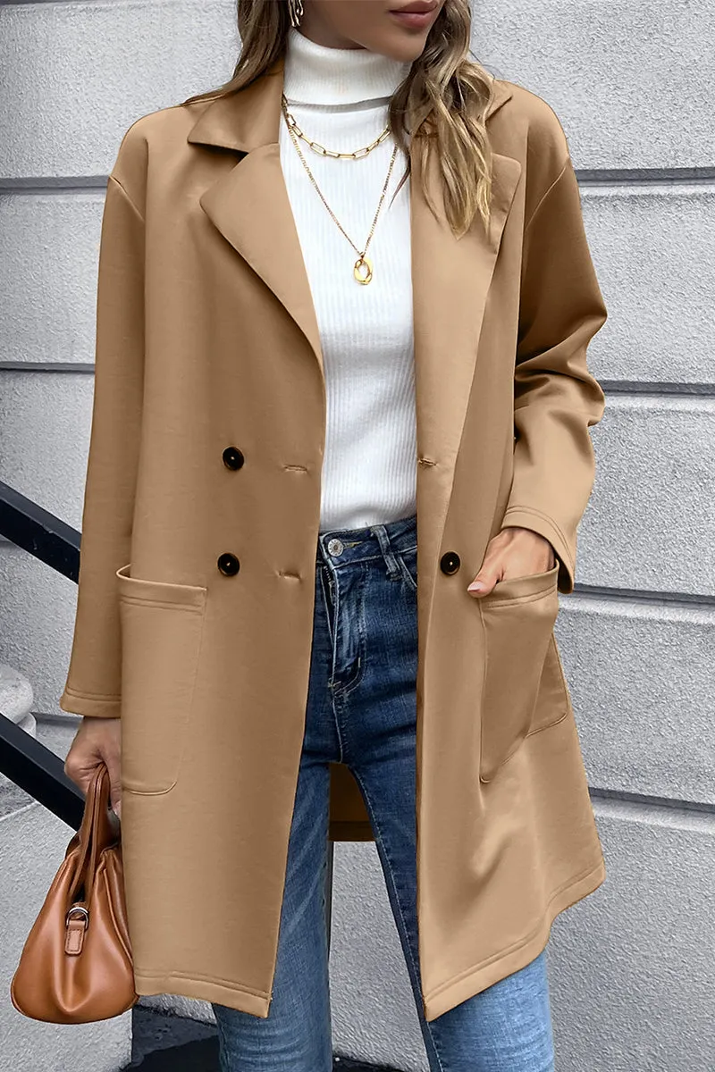Ivy Lane Lapel Collar Blazer (3 Colors)