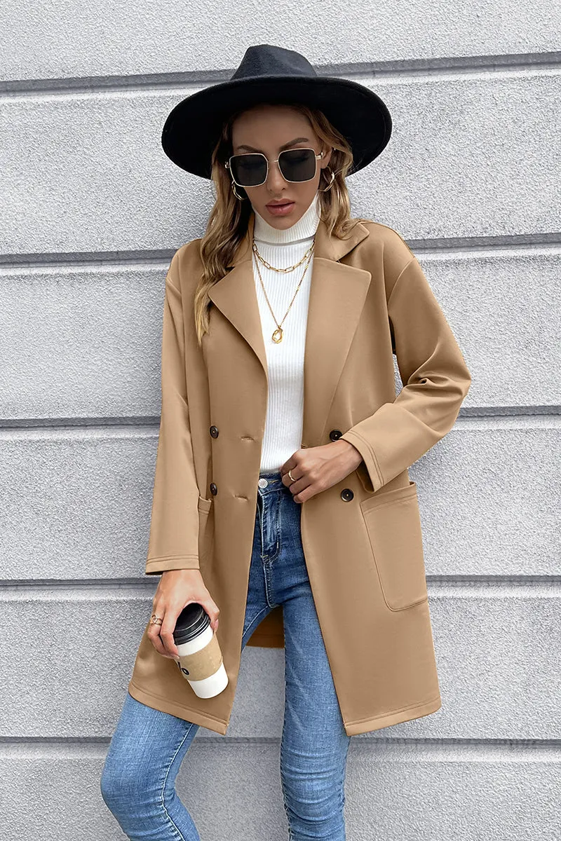 Ivy Lane Lapel Collar Blazer (3 Colors)