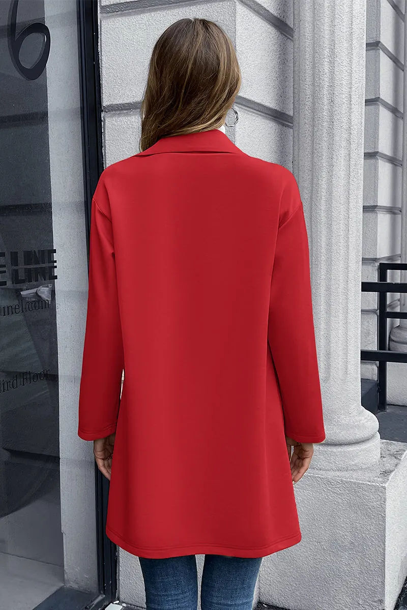 Ivy Lane Lapel Collar Blazer (3 Colors)