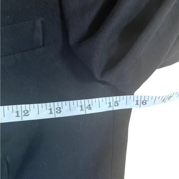 J Crew Puff Sleeve Blazer in Stretchy Cotton size 0
