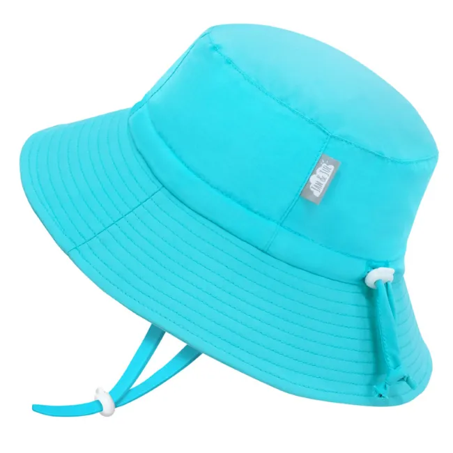 jan   jul by twinklebelle aqua dry bucket sun hat - teal