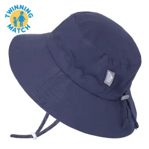 jan   jul by twinklebelle cotton bucket sun hat - navy