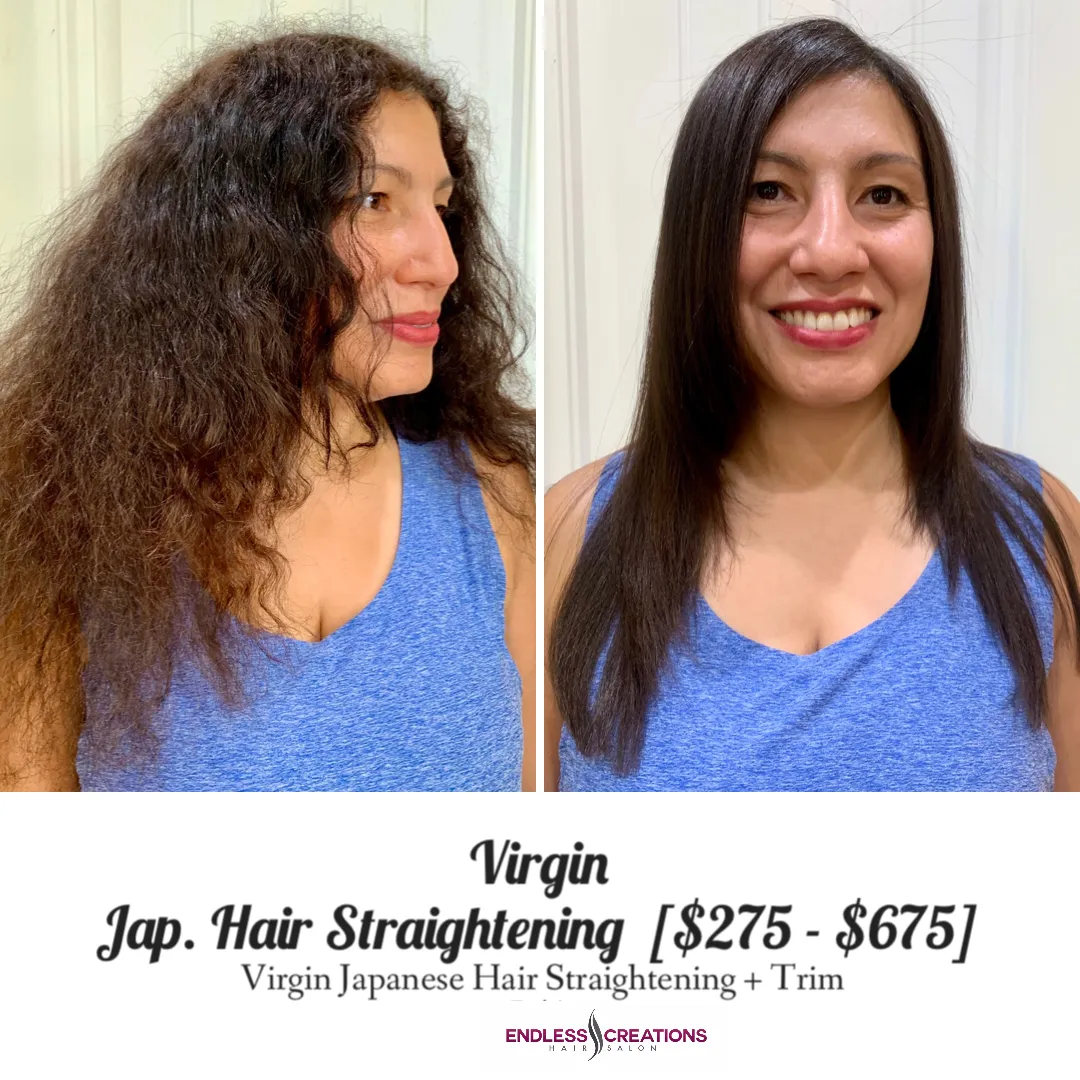 JAPANESE HAIR STRAIGHTENING | WHOLE HEAD - $295 