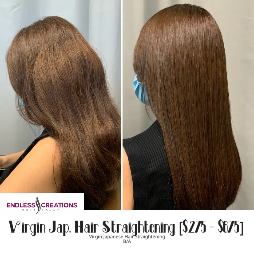 JAPANESE HAIR STRAIGHTENING | WHOLE HEAD - $295 