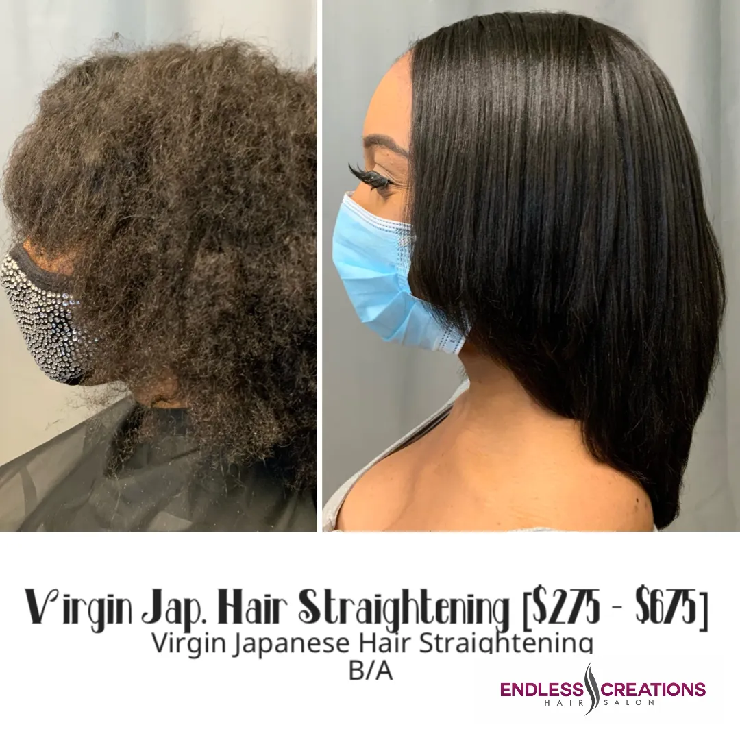JAPANESE HAIR STRAIGHTENING | WHOLE HEAD TWEEN - $285 