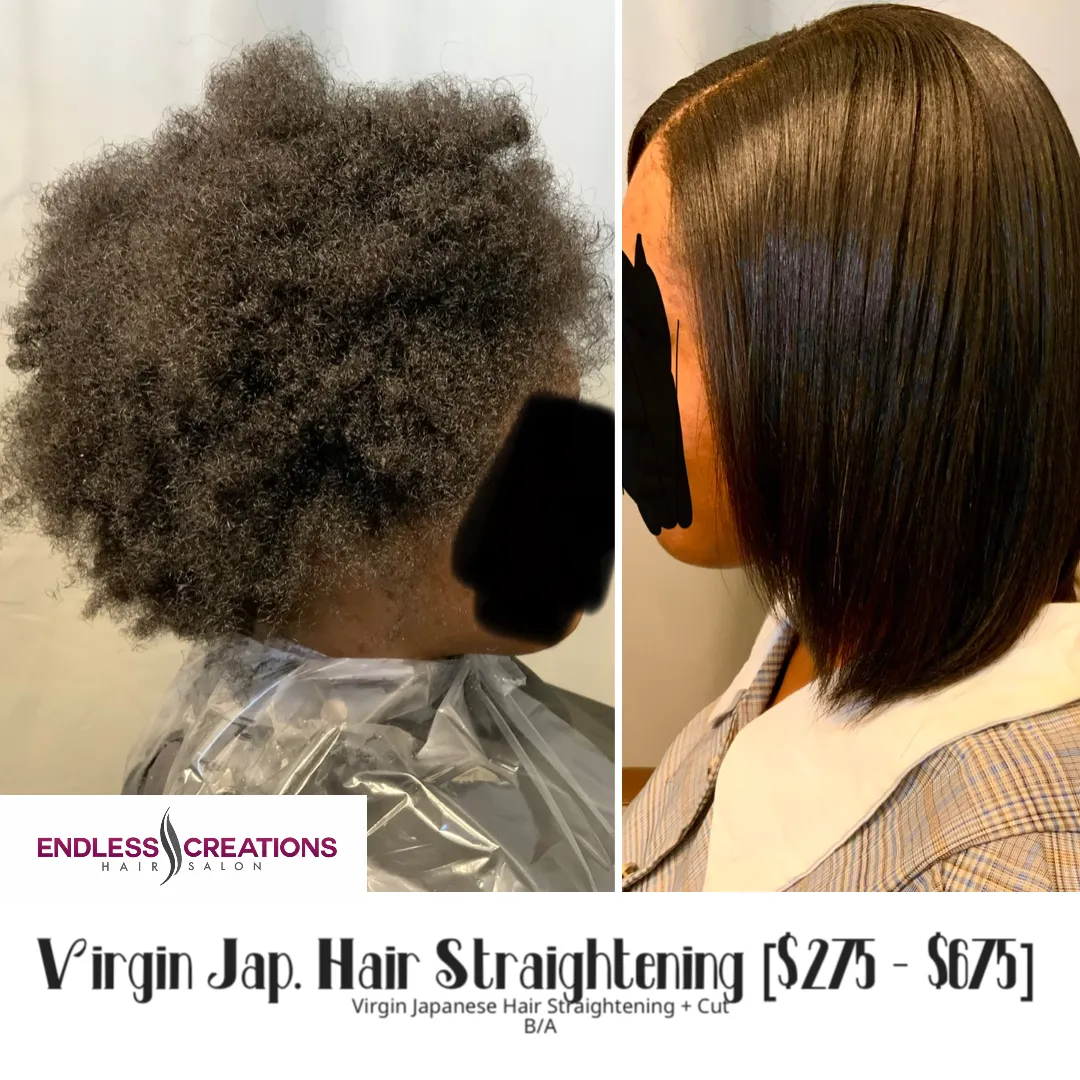JAPANESE HAIR STRAIGHTENING | WHOLE HEAD TWEEN - $285 