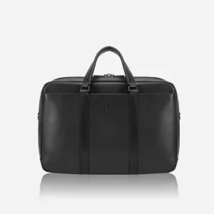 JEKYLL & HIDE MULTI COMPARTMENT LEATHER LAPTOP BRIEFCASE 3675