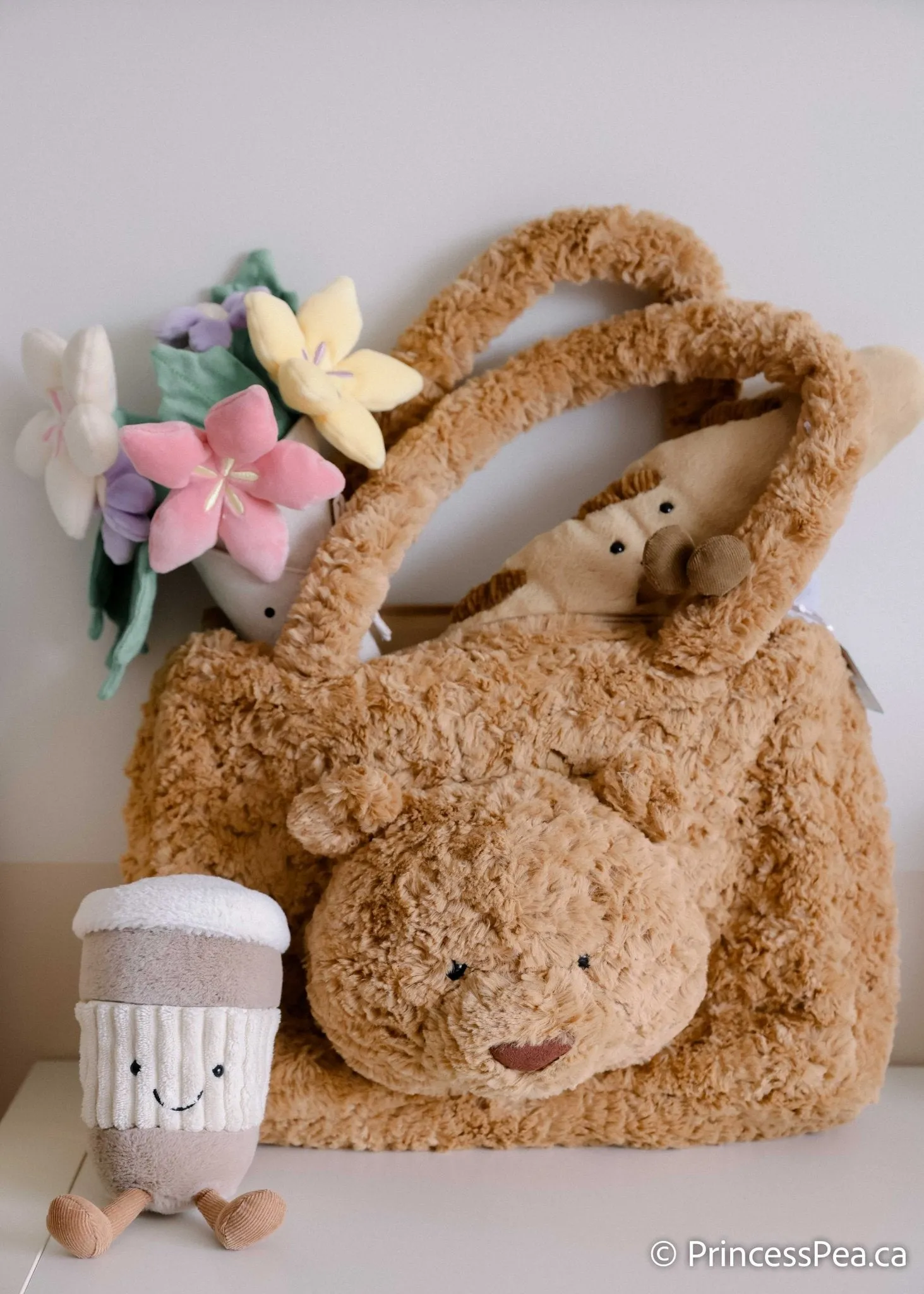 Jellycat Bartholomew Bear Tote Bag