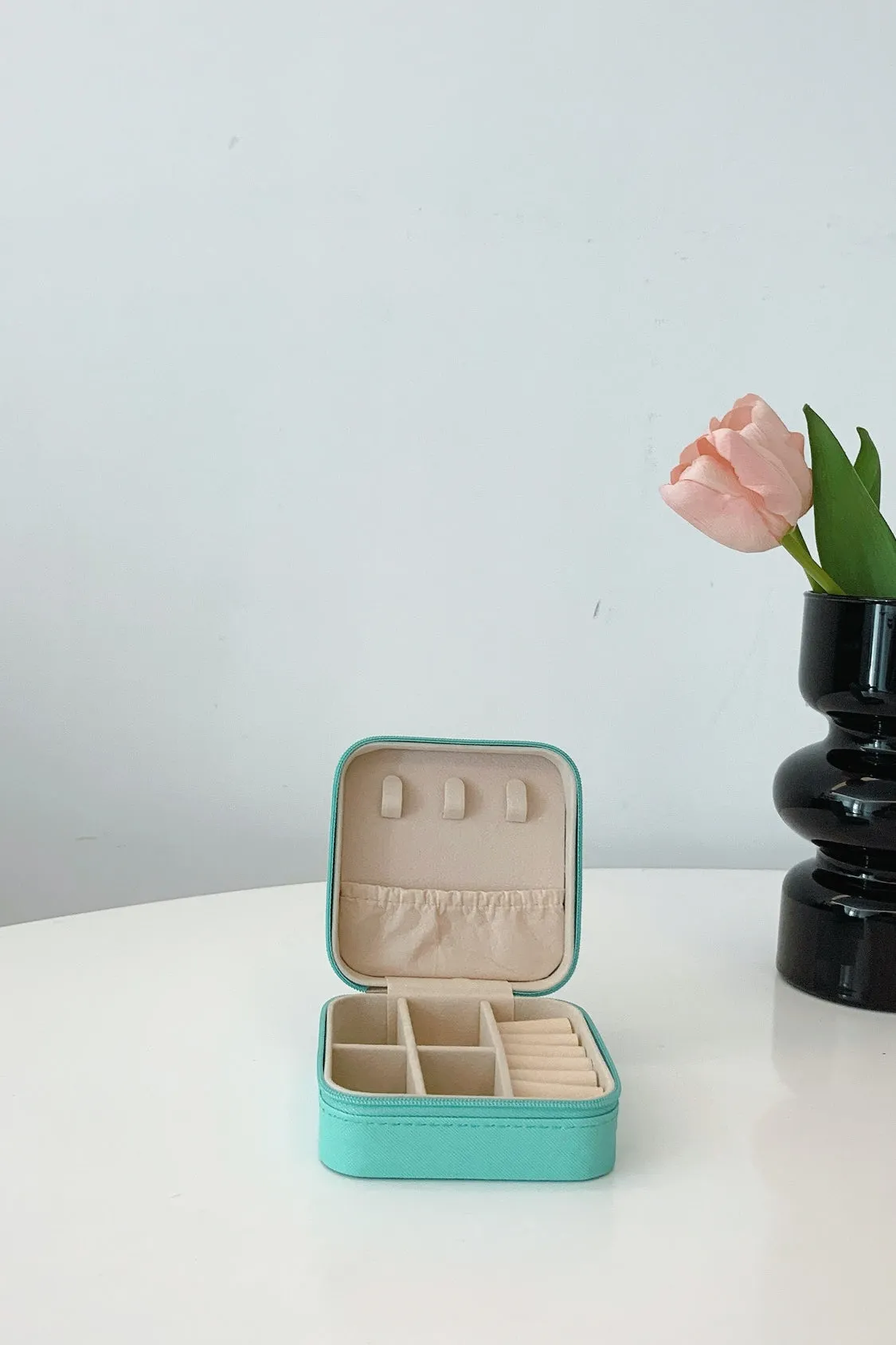 Jewelry Box – PU Leather Travel Organizer Case