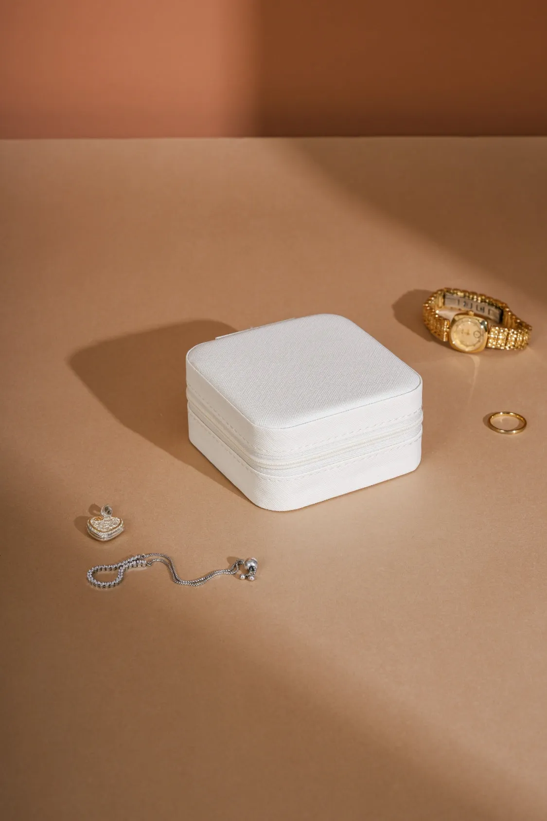 Jewelry Box – PU Leather Travel Organizer Case