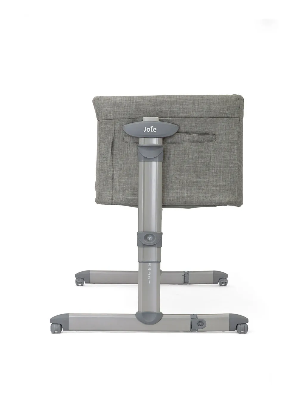 Joie Roomie Glide Bedside Crib - Foggy Grey