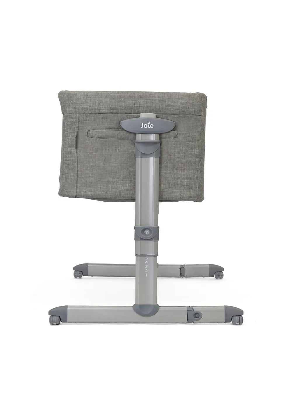 Joie Roomie Glide Bedside Crib - Foggy Grey
