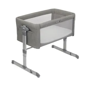 Joie Roomie Glide Side Sleeping Crib - Foggy Grey