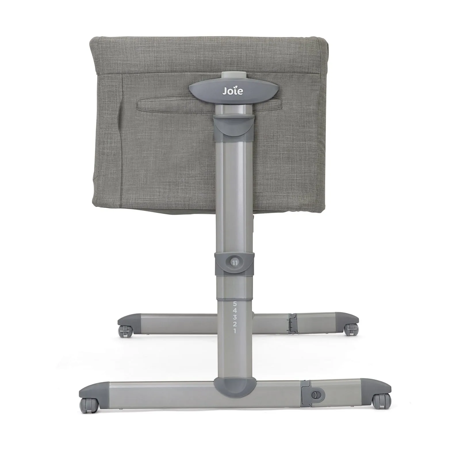 Joie Roomie Glide Side Sleeping Crib - Foggy Grey