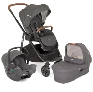 Joie Versatrax Trio Travel System (CYCLE Collection) Shell Grey